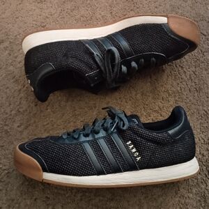 Adidas Samoa Tex Collegiate Navy Blue BW1569 Men's Size 12 PRE-OWNED